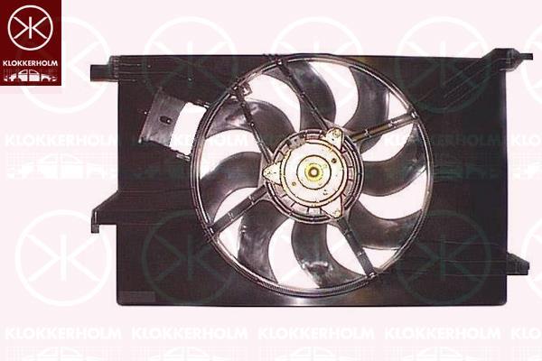 Klokkerholm 50782601 Hub, engine cooling fan wheel 50782601