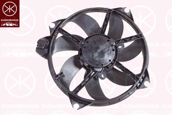 Klokkerholm 60432601 Hub, engine cooling fan wheel 60432601
