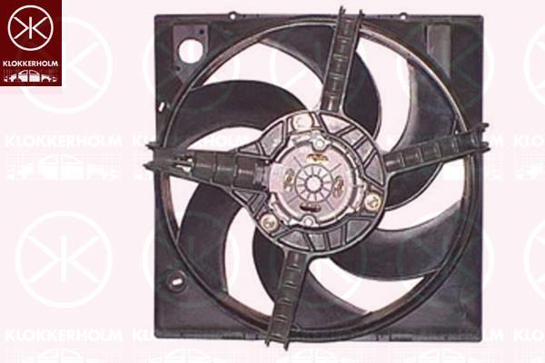 Klokkerholm 60382601 Hub, engine cooling fan wheel 60382601