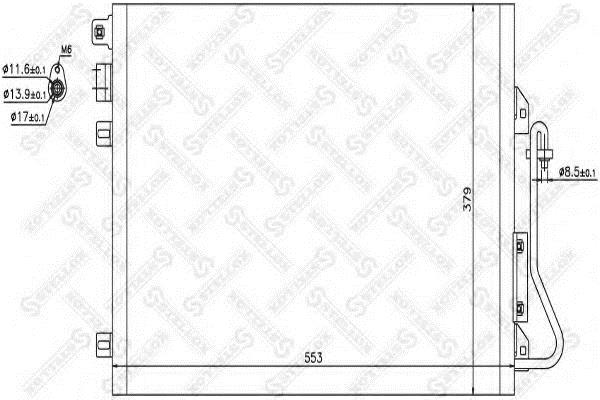 1045044SX Stellox AC Condenser