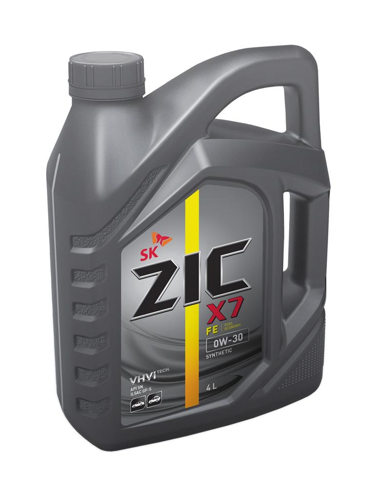 ZIC 162616 Engine oil ZIC X7 FE 0W-30, 4L 162616