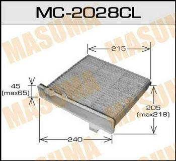 Masuma MC-2028CL Filter, interior air MC2028CL