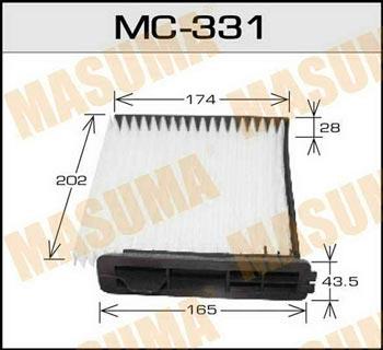 Masuma MC-331 Filter, interior air MC331