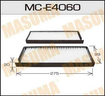 Masuma MC-E4060 Filter, interior air MCE4060
