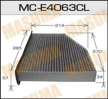 Masuma MC-E4063CL Filter, interior air MCE4063CL