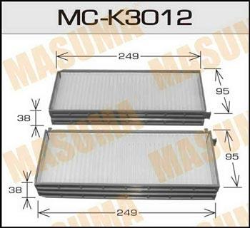 Masuma MC-K3012 Filter, interior air MCK3012