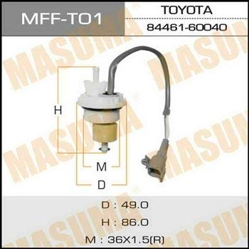 Masuma MFF-T01 Fuel filter clogging sensor MFFT01