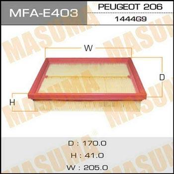 Masuma MFA-E403 Air filter MFAE403