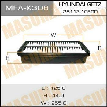 Masuma MFA-K308 Air filter MFAK308