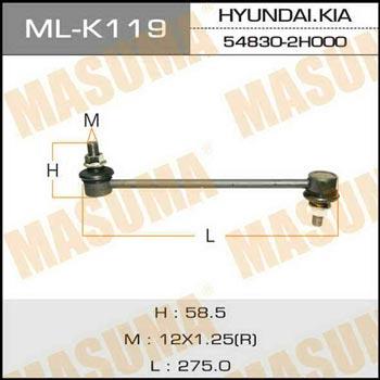 Masuma ML-K119 Rod/Strut, stabiliser MLK119