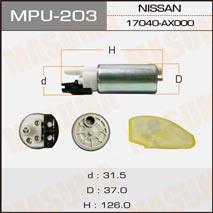 Masuma MPU-203 Fuel pump MPU203
