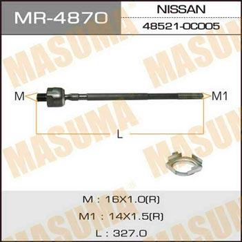 Masuma MR-4870 Inner Tie Rod MR4870