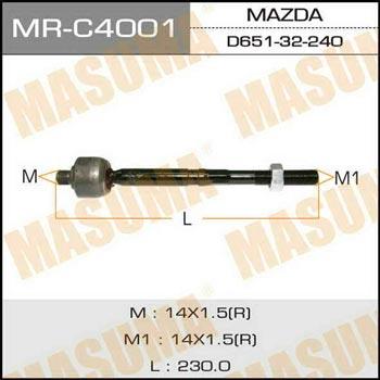 Masuma MR-C4001 Inner Tie Rod MRC4001