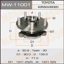 Masuma MW-11001 Wheel hub MW11001