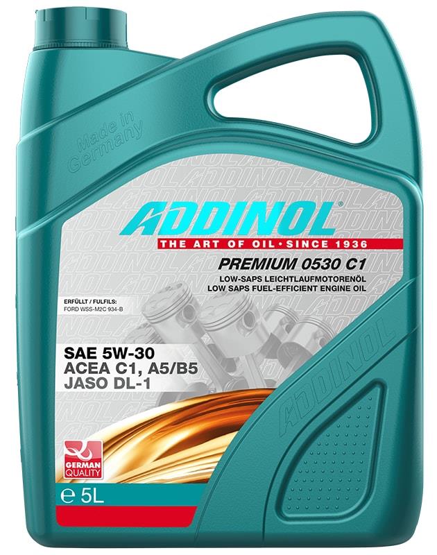 Addinol 4014766241306 Engine oil Addinol Premium 0530 C1 5W-30, 5L 4014766241306