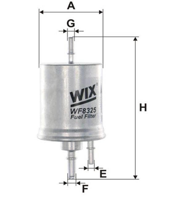 WIX WF8325 Fuel filter WF8325