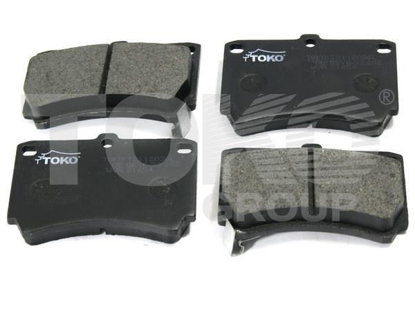 Toko T2112036L Front disc brake pads, set T2112036L