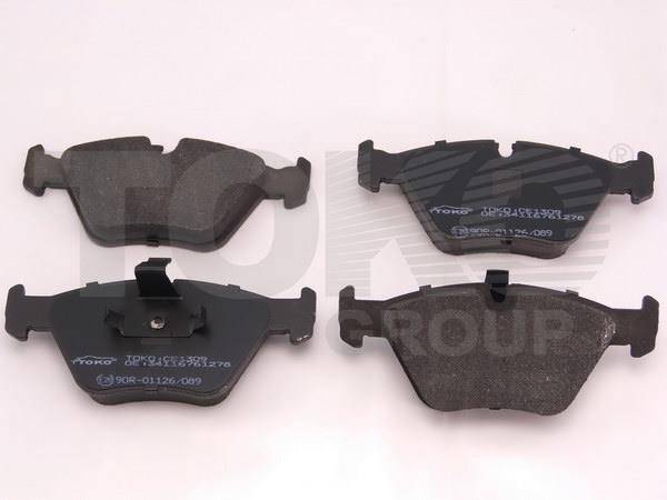 Toko T2134009 Front disc brake pads, set T2134009