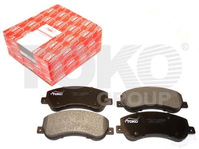 Toko T2135065L Front disc brake pads, set T2135065L