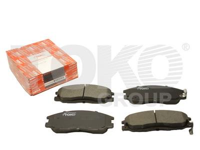 Toko T2103009L Front disc brake pads, set T2103009L