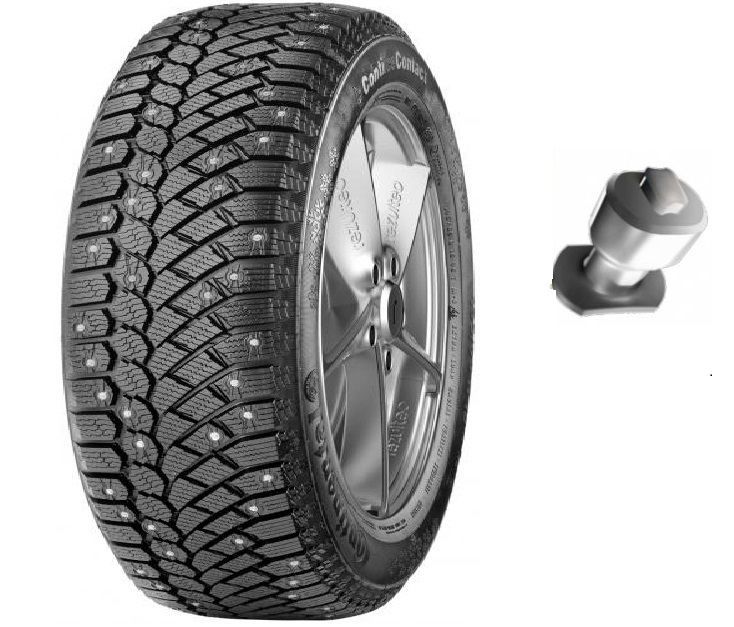 Continental 0344655 Passenger Winter Tyre Continental ContiIceContact HD 185/60 R15 88T 0344655