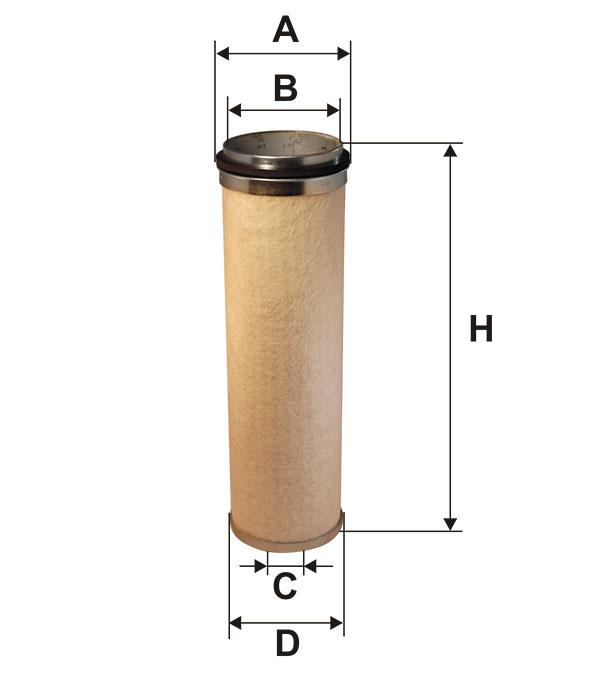 Air filter Filtron AM 405W