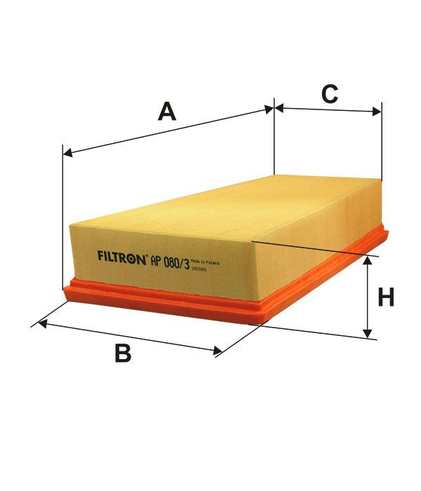 Air filter Filtron AP 080/3