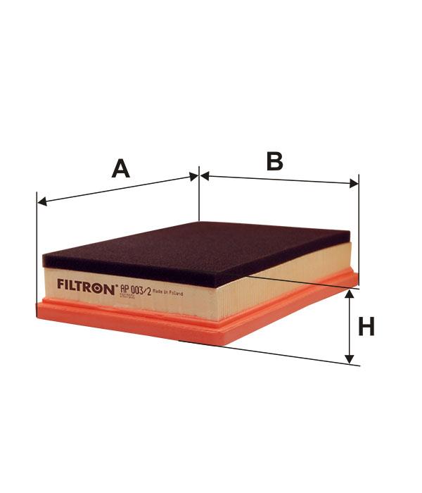 Air filter Filtron AP 003/2