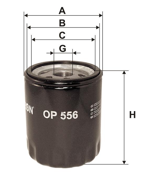 Oil Filter Filtron OP 556