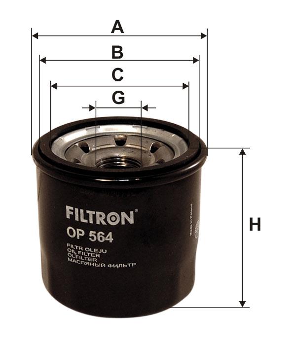 Oil Filter Filtron OP 564