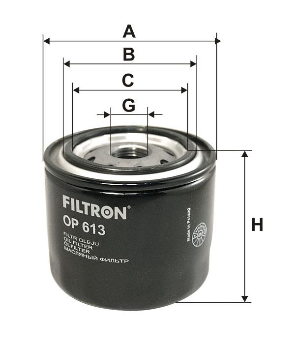Oil Filter Filtron OP 613