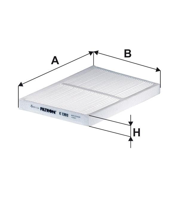 Cabin filter Filtron K 1393