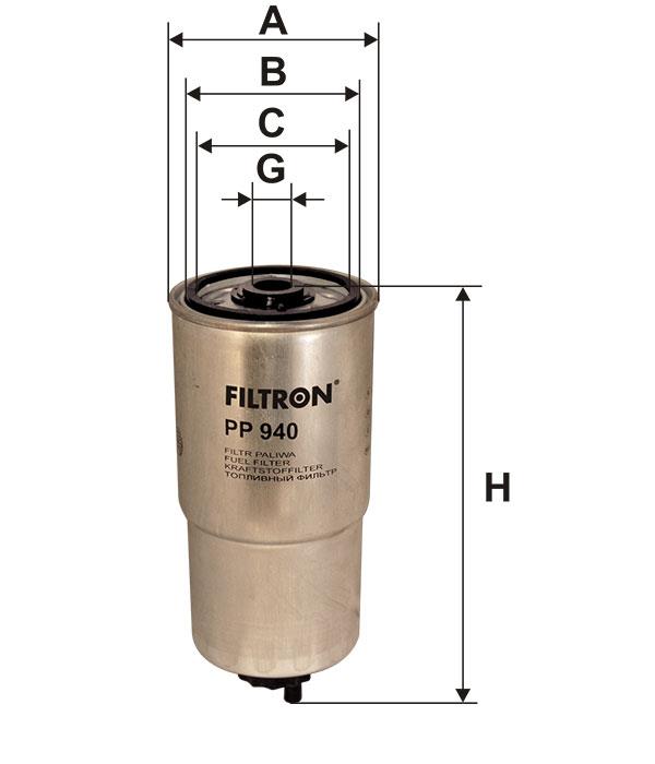 Fuel filter Filtron PP 940