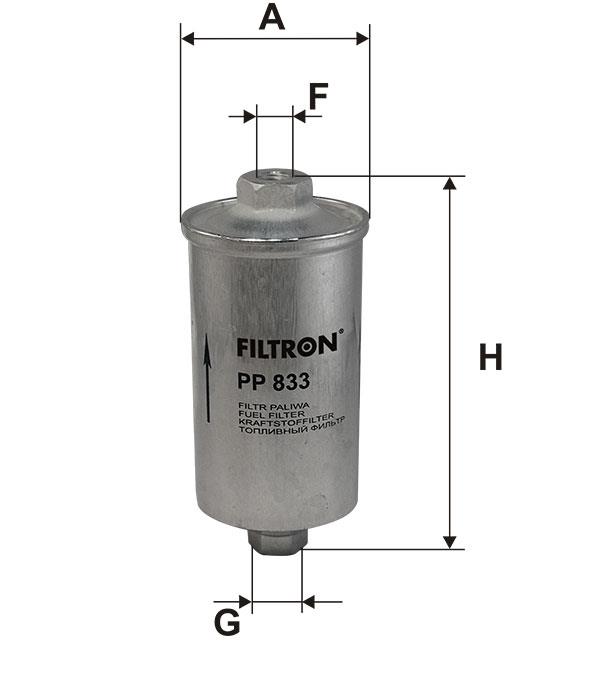 Fuel filter Filtron PP 833