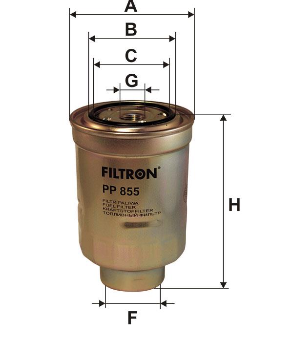 Fuel filter Filtron PP 855