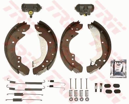 BK1029 TRW Brake shoe set