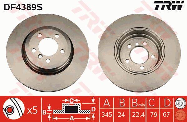 Buy TRW DF4389S at a low price in United Arab Emirates!