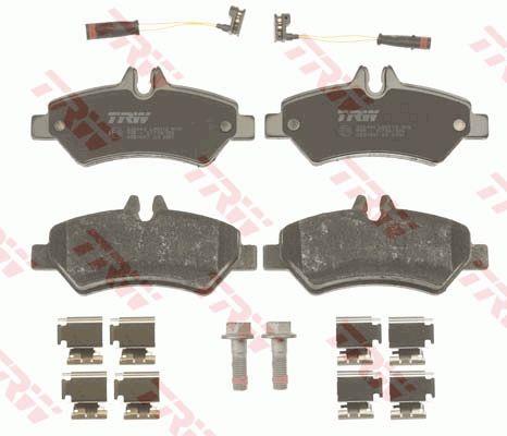 TRW COTEC brake pad set TRW GDB1697