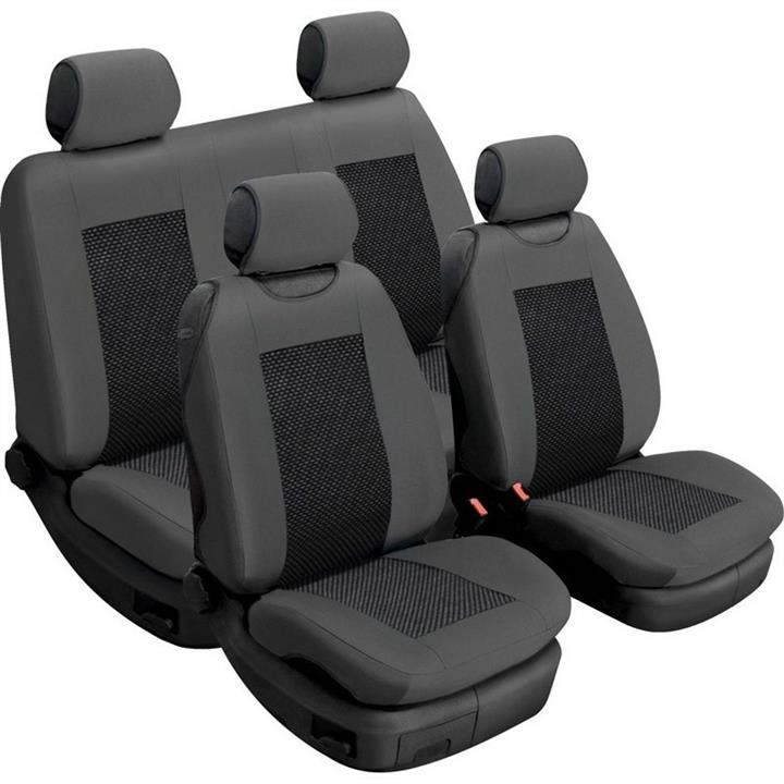 Beltex 52310 Car seat covers universal Comfort (set) graphite without head restraints 52310