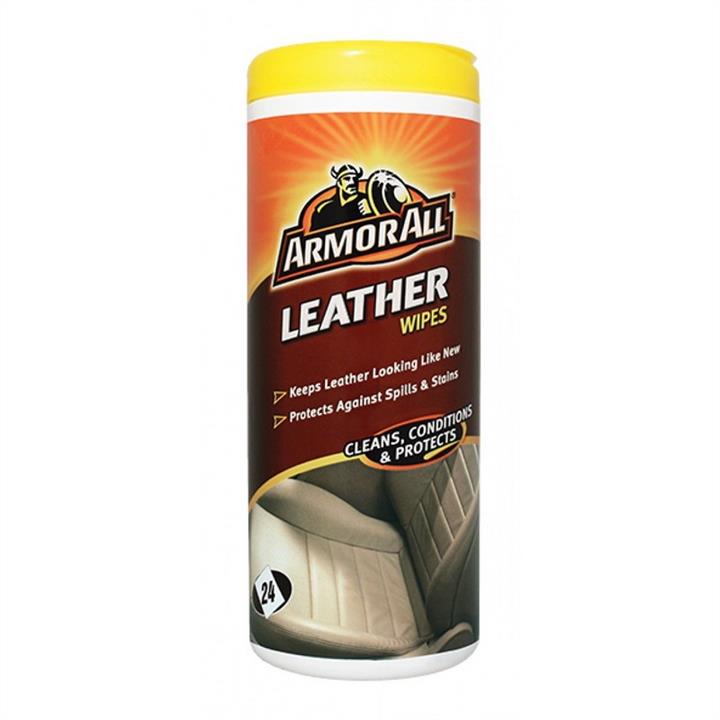 Armor All 800064 Leather Wipes for Leather, 24 pcs. 800064