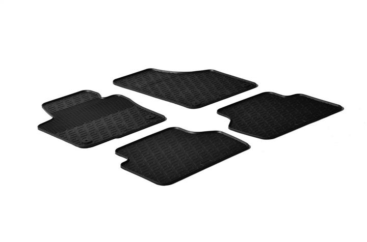 GledRing 0064 Interior mats GledRing rubber black for Volkswagen Tiguan (2007-2016) 0064