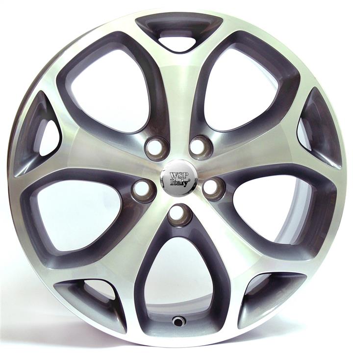 WSP Italy RFO16655050GNY Light Alloy Wheel WSP Italy W950 MAX-MEXICO (FORD) 6,5x16 5x108 ET50 DIA63,4 ANTHRACITE POLISHED RFO16655050GNY