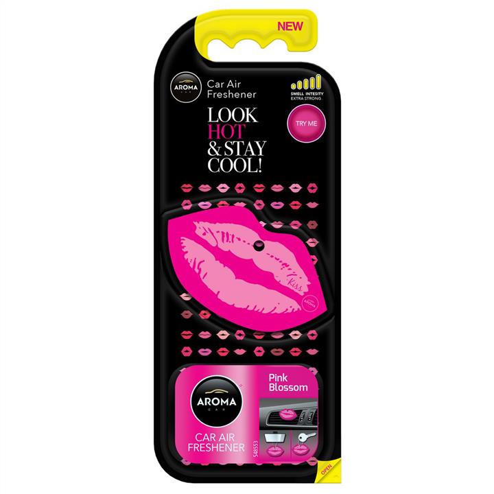 Aroma Car 925593 Air freshener (polymer) Lips Pink Blossom 925593