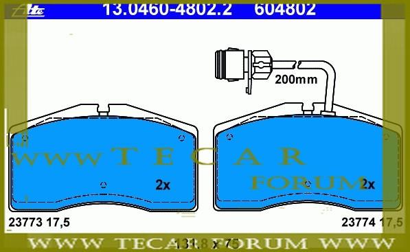 VAG 4D0 698 151 Q Brake Pad Set, disc brake 4D0698151Q