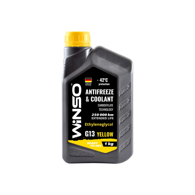Winso 880940 Antifreeze G13, yellow, -42°C, 1 l 880940