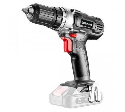 Graphite 58G006 Cordless drill Energy+ 18V, Li-Ion, 13mm keyless chuck, without battery 58G006