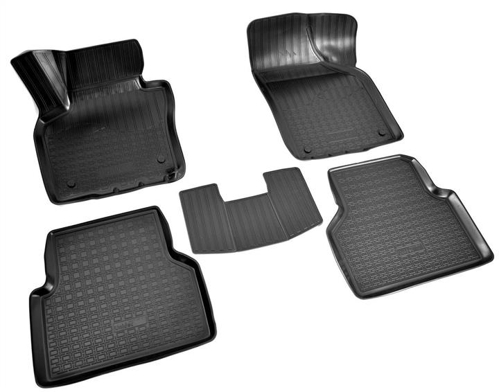 NorPlast NPA11-C95-511 Interior mats NorPlast rubber black for Volkswagen Tiguan (2007-2015), 4 pc. NPA11C95511