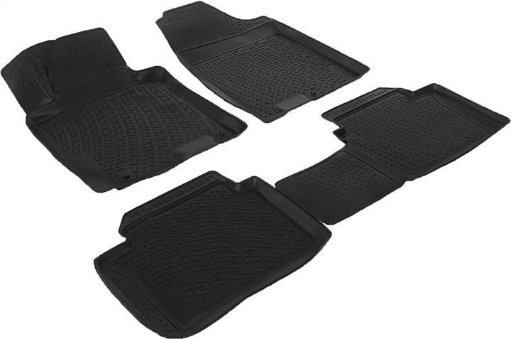 L.LOCKER 204080301 Interior mats L.LOCKER rubber black for Hyundai I30 (2012-2016), 4 pc. 204080301