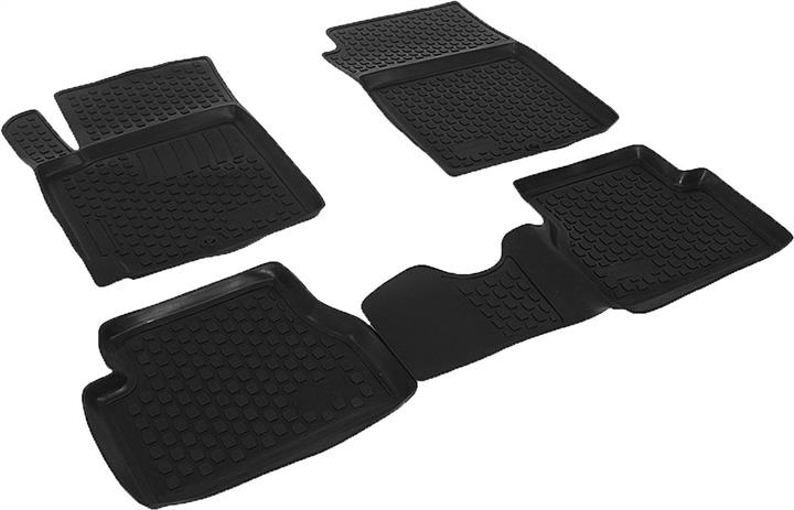 L.LOCKER 203060101 Interior mats L.LOCKER rubber black for KIA Picanto (2003-2011), 4 pc. 203060101