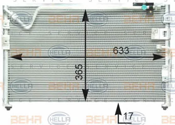 Behr-Hella 8FC 351 303-041 Cooler Module 8FC351303041